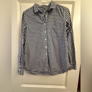 Blue And White Flannel